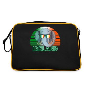 Irlande - Sac Retro - noir/or - Dos