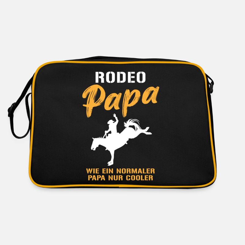 Rodeo Dad – Cooler als der Rest Retro Tasche