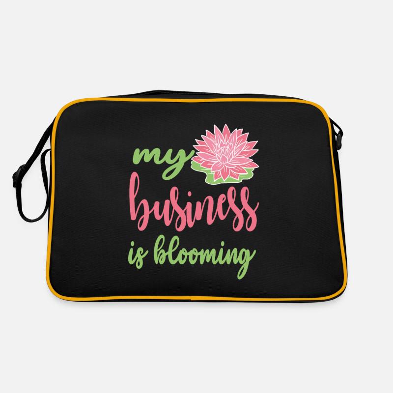 Designer floral Fleuriste Fleuriste Fleuriste Sac Retro