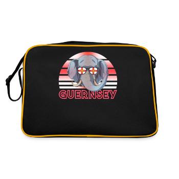 Guernesey - Sac Retro - noir/or - Dos