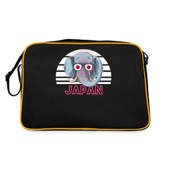 Japan - Retro Bag - black/gold - Back