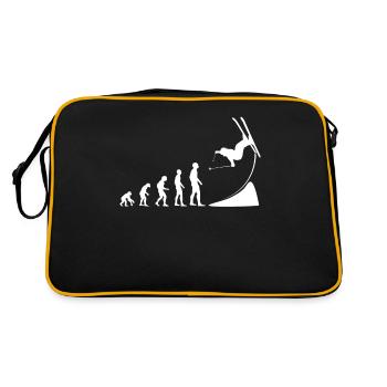From primal instinct to aerial acrobatics - Retro Bag - black/gold - Back