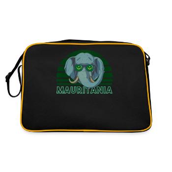 Mauritania - Retro Bag - black/gold - Back