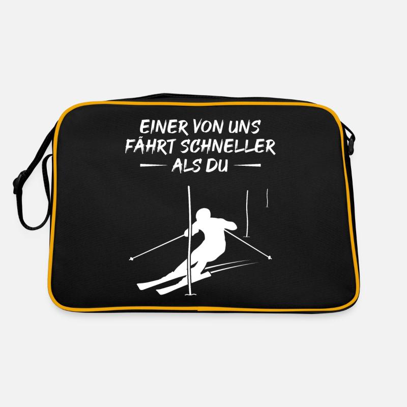 Cadeau de champion de slalom rapide Sac Retro
