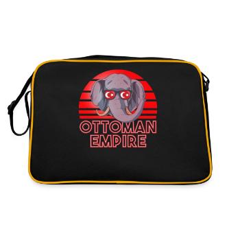 Empire ottoman - Sac Retro - noir/or - Dos