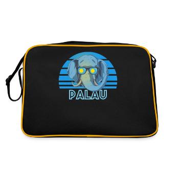 Palau - Sac Retro - noir/or - Dos