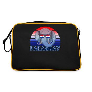 Paraguay - Sac Retro - noir/or - Dos
