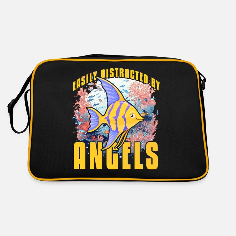 Facilement distrait par les anges Sac Retro
