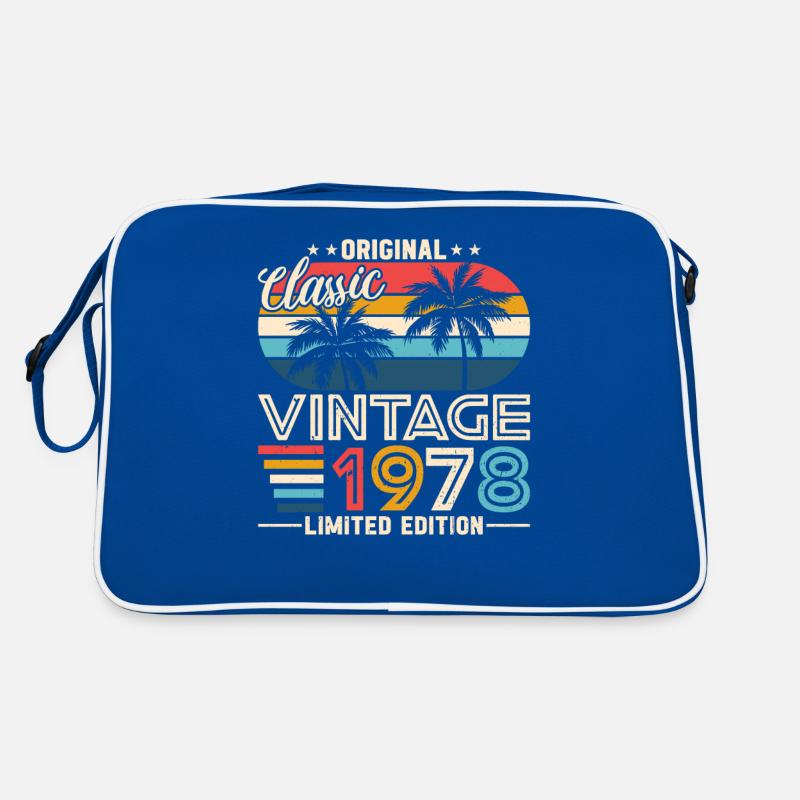 Millésime 1978 : Original année de naissance rétro Design Sac Retro
