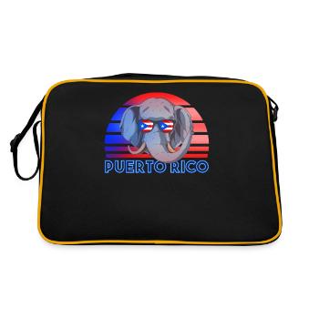 Puerto Rico - Sac Retro - noir/or - Dos