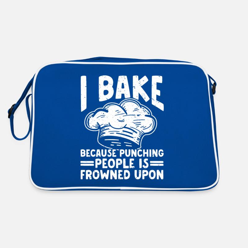 Baking Pun Bake Cook Chef Baker Retro Tasche