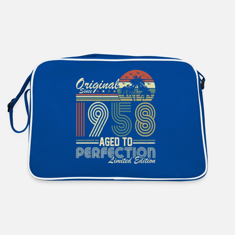 Vintage 1958 légendes Tee Sac Retro