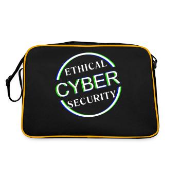 Ethical Cyber Security - Retro Bag - black/gold - Back