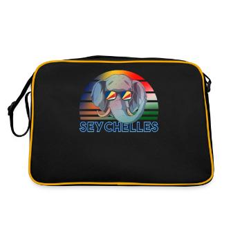 Seychelles - Sac Retro - noir/or - Dos