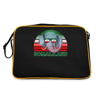 Somaliland - Retro Bag - black/gold - Back