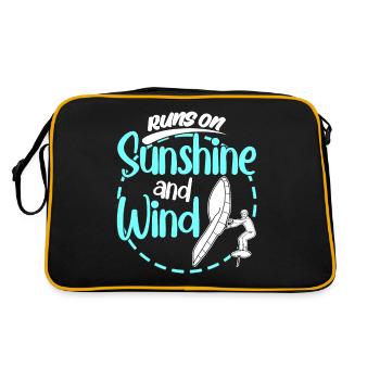Winging Wing Foiling Wing Surfing - Retro Bag - black/gold - Back