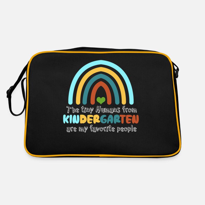 Nursery School Teacher Kindergarten Retro Tasche