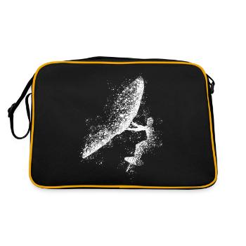Wing Foiling Winging Wing Surfing - Retro Bag - black/gold - Back