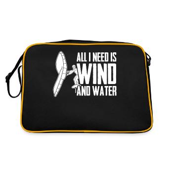 Winging Wingsurfing Wing Foiling - Retro Bag - black/gold - Back