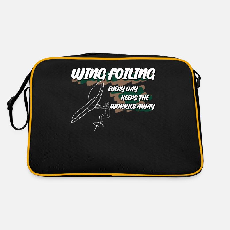 Wingsurfing Wing Foiling Winging Retro Tasche