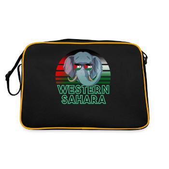 Sahara occidental - Sac Retro - noir/or - Dos