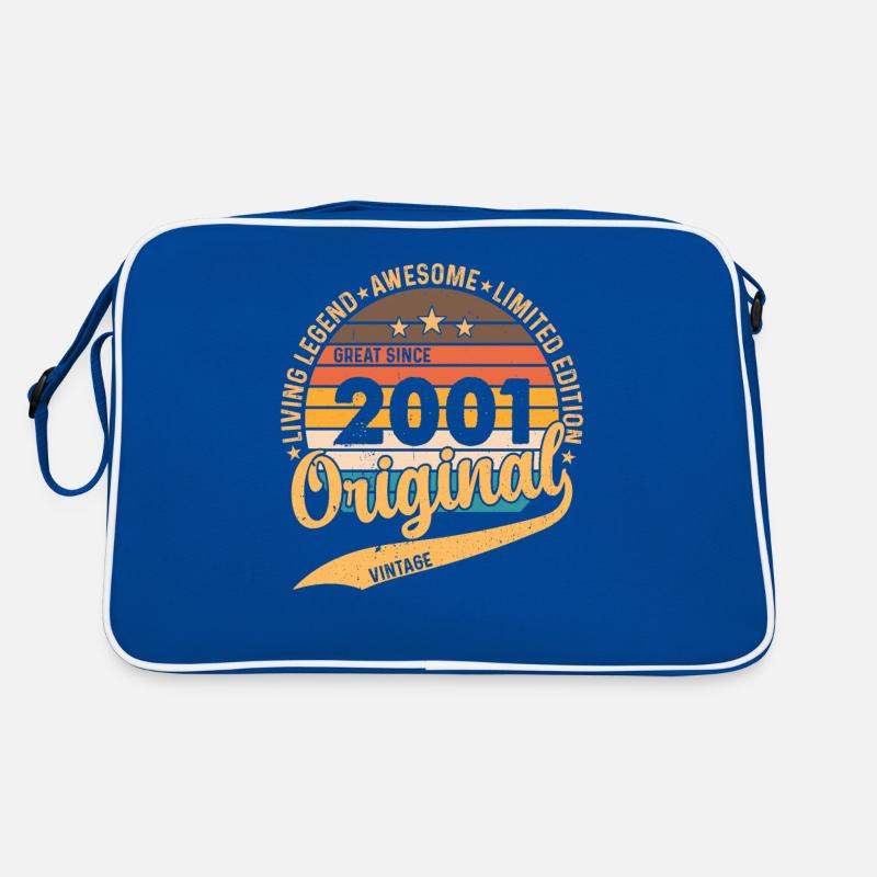 Vintage 2001: Legendary Birth Year Gift Idea Retro Tasche