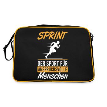 Sprinter Elite Endurance Sport - Retro Bag - black/gold - Back
