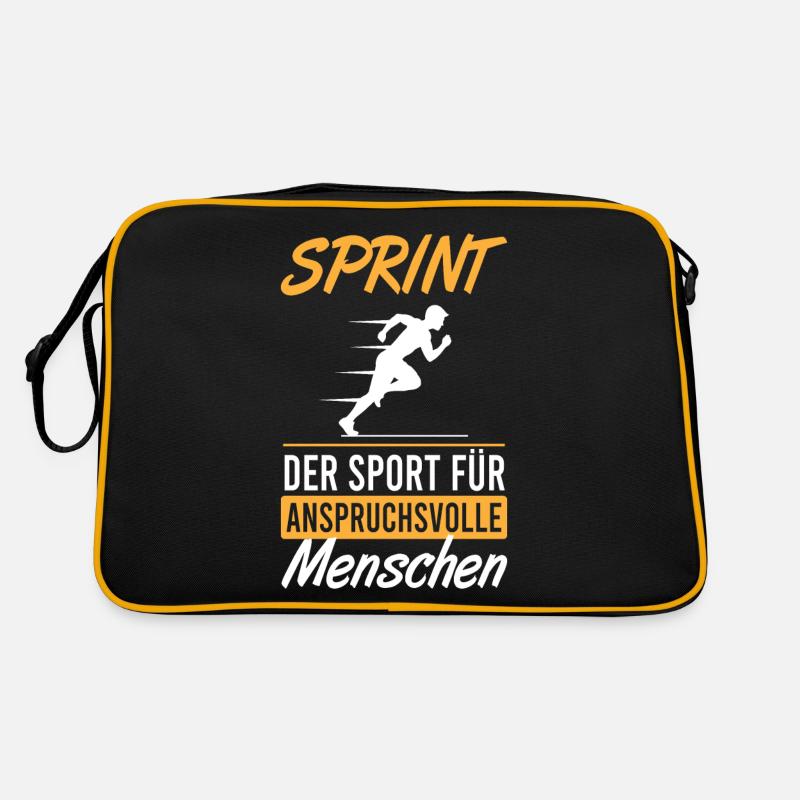Sprinter Elite Ausdauer Sport Retro Tasche