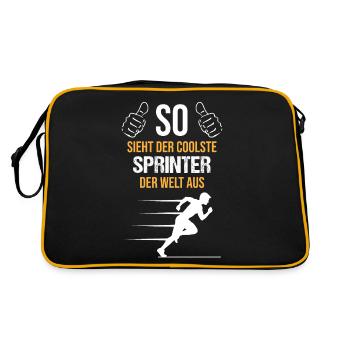 Sprinter Elite Endurance Sport - Retro Bag - black/gold - Back