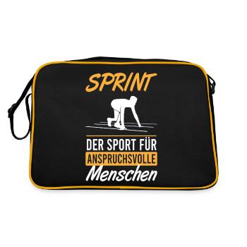 Elite Sprinter Powerful - Retro Bag - black/gold - Back