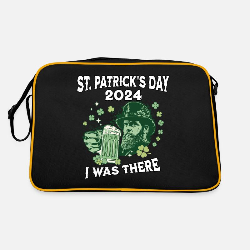 St. Patricks Day 2024 Retro Tasche