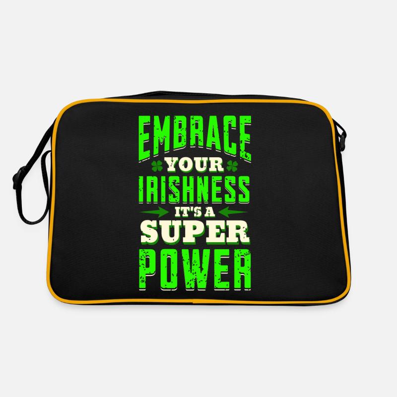 St. Patricks Day Irisch Retro Tasche