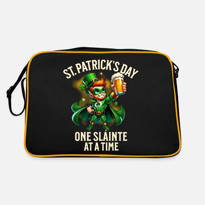 Fête de la Saint-Patrick Sac Retro