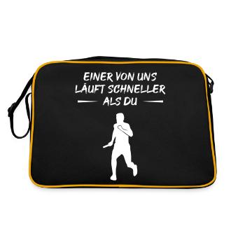 Fast Runner Challenge - Retro Bag - black/gold - Back