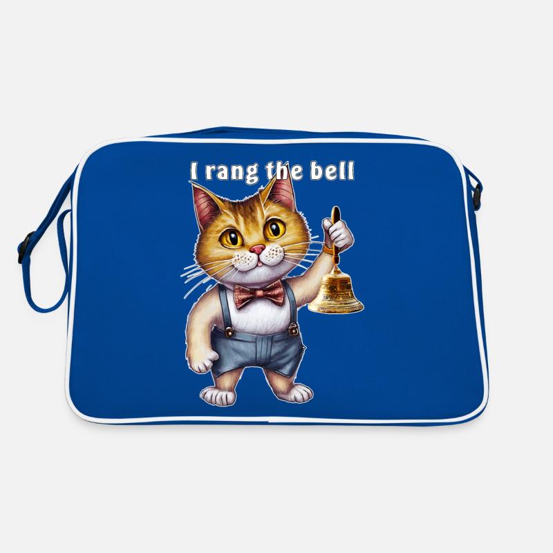CAT I rang the bell Retro Bag