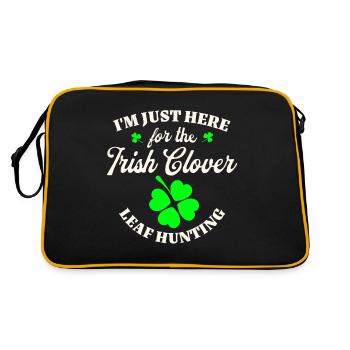 Irish Ireland St. Patrick's Day - Retro Bag - black/gold - Back