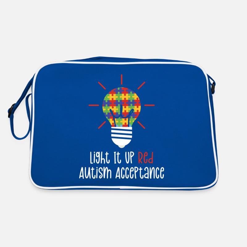 Autism Awareness Day Autistic Gift Retro Bag