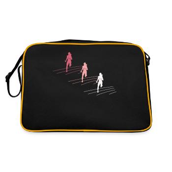 Colorful Relay Team Dynamics Gift - Retro Bag - black/gold - Back