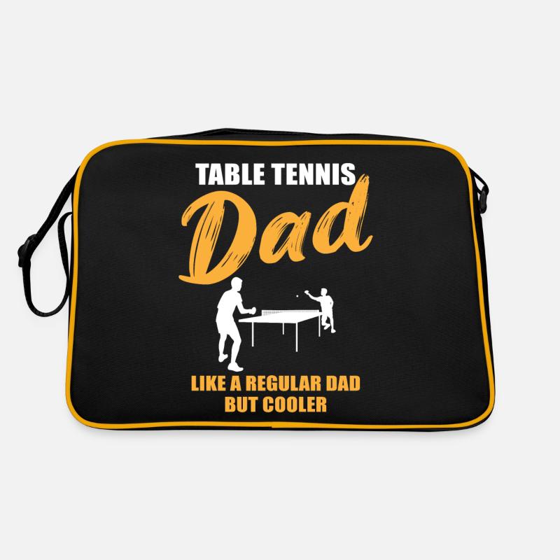 Cool Tennis de Table papa disant cadeau Sac Retro