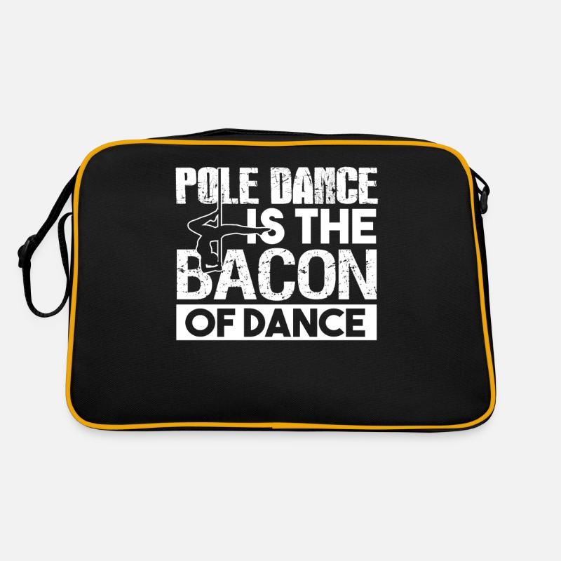 Pole Dance Pole Dance Is The Bacon Of Dance Retro Bag
