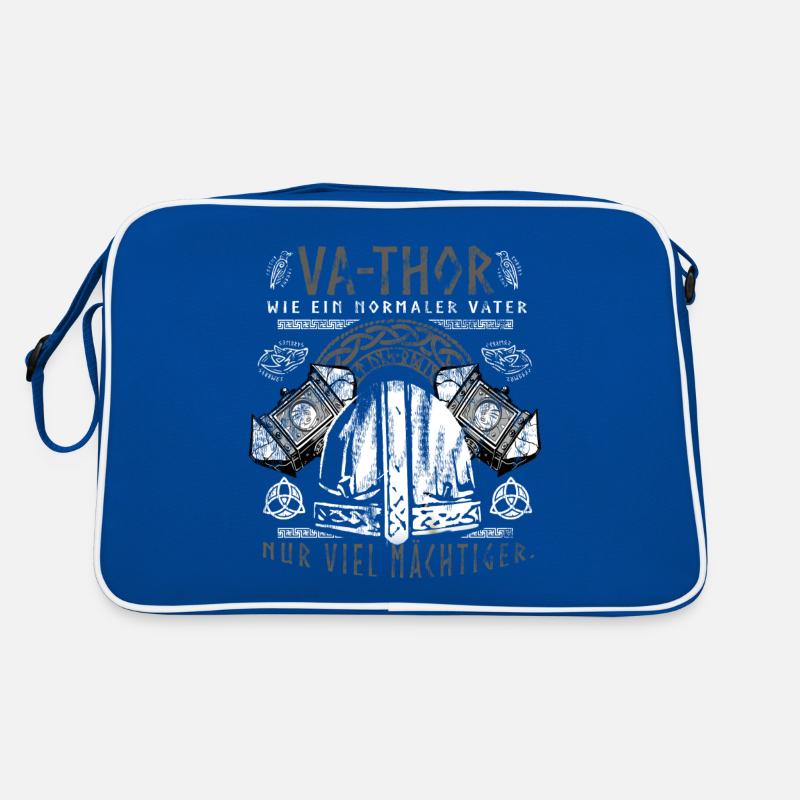 Vathor - Vatertag Vatertagsgeschenk Wikinger Retro Tasche