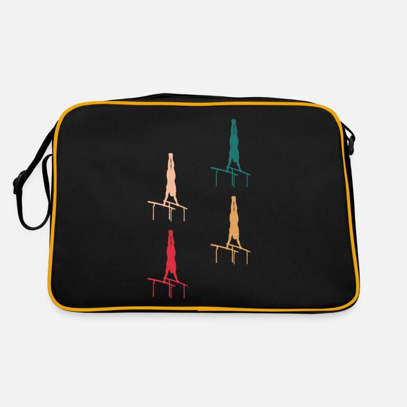 Colorful Gymnastics Elegance Retro Bag