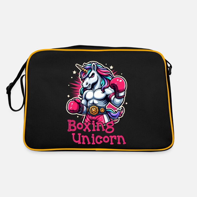 Licorne de boxe Sac Retro