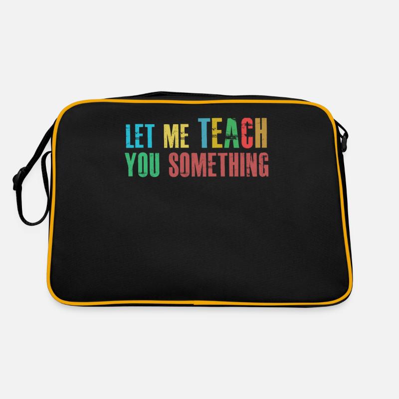 TeacherTeaching School Retro Tasche