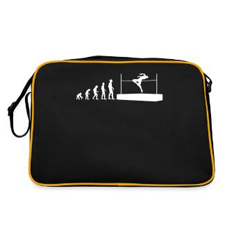 Evolution High Jump Athlete Evolutionary - Retro Bag - black/gold - Back