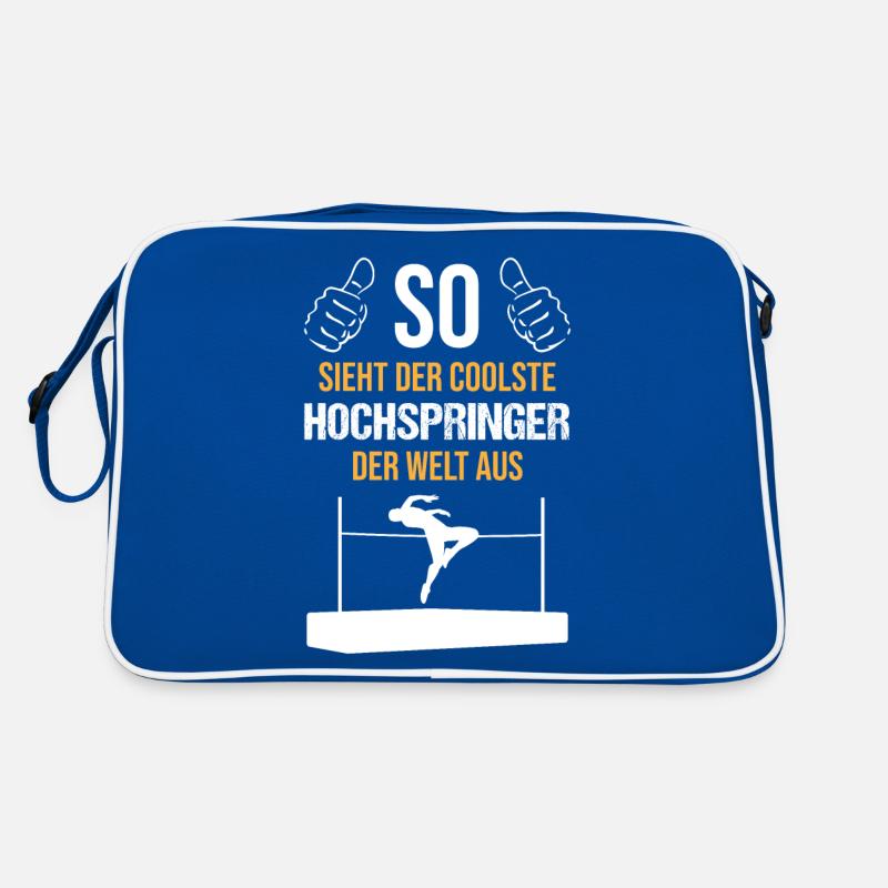 Coolest High Jumper World Class Athlete Retro Bag