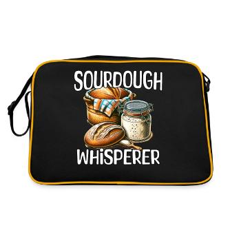 Sourdough - Retro Bag - black/gold - Back