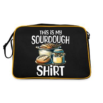 Sourdough - Retro Bag - black/gold - Back