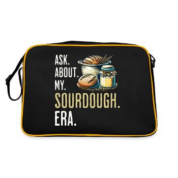 Sourdough - Retro Bag - black/gold - Back