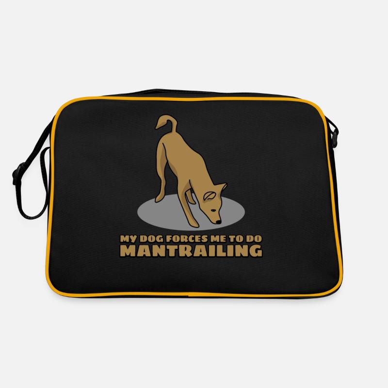 Mantrailer Chiens Mantrailing Sac Retro